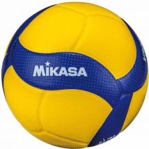 Mikasa - Lot de 5 ballons de volley V300W + Sac Casal - Compétition FIVB - Polyuréthane