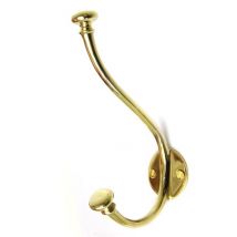 Brass Ball Top Hat and Coat Hook
