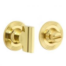 Croft 2252 Bathroom Stepped Turn and Release Reeded Covered Rose
