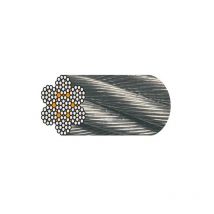 Câble métallique 7 torons de 19 fils 8 mm 1 couronne(s) de 100 mètre(s) linéaire câble galvanisé 7x19 8mm acier galvanisé câble - vigouroux freres sas