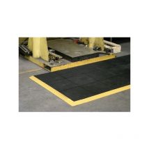 Dalles et caillebotis de sécurité modulables dalle emboitable nitrile 910 x 910 x 14.50 mm 1 pièce(s) - industrie develop service ids