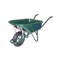 Brouette étroite de rénovation 110 l brouette étroite rénovation verte 110l roue increvable vert 110 litre(s) 1 pièce(s) 200 kg increvable souple - al