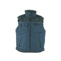 Gilet ripstop gilet ripstop marine/noir tl gilet polyester, polaire 200 - 300 g entre 4 et 6 l 1 pièce(s) bleu, noir - coverguard euro protection