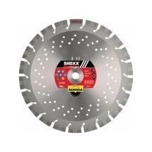 Disques diamant béton/matériaux shoxx x17 disque diamant shoxx x17 230 x 22.2 x 17 béton et matériaux 230 mm 17 mm 1 pièce(s) 15 22.23 mm - samedia