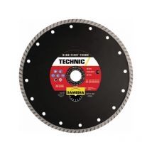 Disques diamant béton/matériaux technic diam first turbo disque diamant technic diam first turbo 115 x 22.2 x 7.5 béton et matériaux 7.5 mm 115 mm 1 p