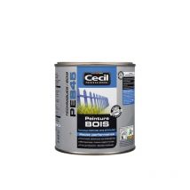 Peinture bois haute performance peb45 peinture bois peb45 brun foncé boiseries acrylique soigné brosse/rouleau, pistolet sans air 24 heure(s) eau 12 m