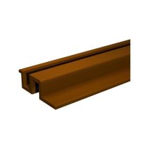 Rails à visser pico rail à visser pico marron 3 m 3.00 m 1 pièce(s) pvc 55 kg brun - mantion sas