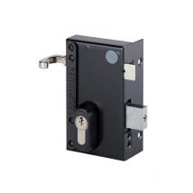 Serrures modulables nd10 droite vertical a tirage serr. appl. à barillet verticale à tirage nd10 9870 droite 1 pièce(s) - dom metalux