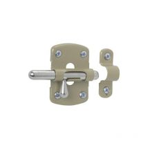 Targettes à pêne rond "c" targette 861 bronze 39 c35 1 pièce(s) - vachette aube
