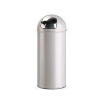 Poubelles à trappe push poubelle à trappe push gris gris 1 pièce(s) 45 litre(s) à trappe - sn rossignol