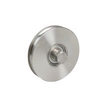 Galets inox à gorge ronde galet ø 100 gorge ronde 20 mm 400 kg 1 pièce(s) - proquinter