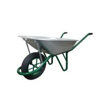 Brouette polyvalente 100 l brouette polyvalente galva 100l roue increvable dure 100 litre(s) gris 1 pièce(s) 180 kg increvable dure - altrad saint den