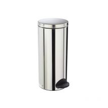 Poubelles à pédale sanelia poubelle à pédale sanelia inox inox 1 pièce(s) 30 litre(s) à pédale - sn rossignol