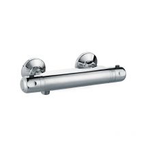 Mitigeur thermostatique douche volga 2 chromé mitigeur thermostatique douche volga 2 chromé 1 pièce(s) laiton mitigeur chromé - edouard rousseau sas