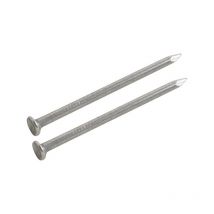 Pointes tête plate - galvanisées pointe tête plate galvanisée ø 3 x 70 mm bois, bois dur, panneau de bois 3 mm acier galvanisé à chaud 70 mm lisse pla