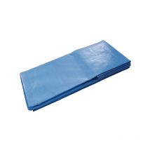 Bâches lourdes 220g/m² bâche renforcée 220g/m² 4x6m bleue bleu 1 pièce(s) polyéthylène 6 m 4 m 0.5 m 220 g/m² - dimos