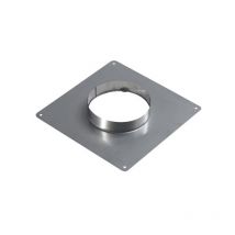 Plaques d'étanchéité inox 350 x 350 mm plaque d'étancheite inox ø 150-155/161 mm 1 pièce(s) - tolerie emaillee nantaise