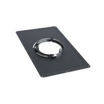 Plaques de propreté noire 300 x 500 mm plaque de propreté 300 x 500 noire ø 125 mm 1 pièce(s) - tolerie emaillee nantaise