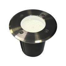 Encastrés de sol led 12v 120 mm encastré de sol 60 led 12v 120mm 7w 3500°k 630lm 1 pièce(s) - lumihome