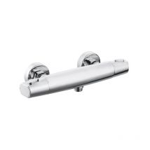 Thermostatique douche nanka chromé thermostatique douche nanka chromé 1 pièce(s) laiton mitigeur chromé - edouard rousseau sas