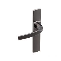 Ensembles poignées muze chp_fonction_bec_19861__.jpg 7 mm 40 mm 165 mm poignées sur plaque bdc entraxe 165 mm diamant noir 1 pièce(s) - vachette anjou