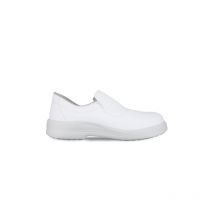 Mocassins tony mocassins tony blanc t35 35 src - résistance au glissement sols acier et céramique acier microfibre pu simple densité sans insert 1 pai