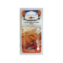 Cosse de raccordement clips pré-isolés mâles rouges 1 boîte(s) de 10 pièce(s) - sfgp