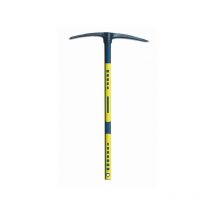 Pioches terrassier pioche terrassier 2.5 kg œil rond manche trimax 1 pièce(s) acier tri-matière pioche de terrassier 2500 g 90 cm - mercier
