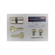 Cylindres de haute sûreté longueur modulable bravus 1000 pack 1 modular cylindre bravus 1000 4 clés nickelé varié double modulables mm 1 pièce(s) - ab