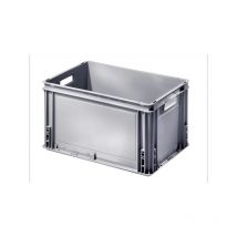 Caisse plastique en polypropylène caisse pleine 30 l, 400 x 300 x 325 mm poignées ouvertes gris 400 mm 1 pièce(s) 30 litre(s) 300 mm 325 mm pleine ouv
