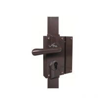 Serrure en applique 3 points s300 serrure s300 3 points marron avec protecteur a pêne dormant réversible 1 pièce(s) - mul t lock france