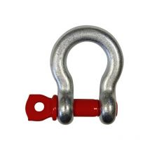 Manilles lyres acier haute résistance manille lyre acier hr galvanisé - ø 22 mm - cmu 4750 kg 1 pièce(s) 4750 kg lyre acier allié 22 mm - levac