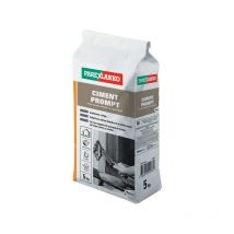 Ciment prompt pour usage extérieur blanc 1 sac(s) de 5 kilogramme(s) ciment prompt pour usage extérieur 35 °c 5 °c 5 minute(s) ciment prompt - sika fr