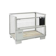 Caisse grillagée europool 1500 kg gris 1 pièce(s) caisse grillagée europool 1500 kg 1240 mm 835 mm 970 mm - mdm