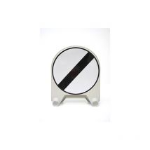 Panneaux de signalisation en polypropylène bk disque mistral bk ø 650 mm "fin d'interdiction" cl t1 1 pièce(s) réfléchissant polypropylène 650 mm - na