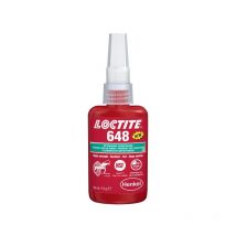 Colle loctite® 648 jeu faible multi-supports cyanocrylate de 1 à 5 minutes liquide manuelle colle loctite® 648 jeu faible sans charges 1 flacon(s) de