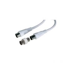 Cordon coaxial + adaptateur 1 pièce(s) cordon coaxial 5 m + adaptateur - ets normand optex