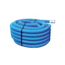 Gaines tpc annelées 1 couronne(s) de 25 mètre(s) linéaire gaine tpc ø 63mm bleu - fitt ex interplast
