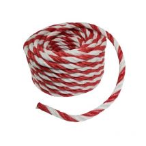 Cordage de balisage 1 bobine(s) de 25 mètre(s) linéaire cordage de balisage polypropylène ø 16mm - corderie mesnard