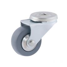 Roulettes unic à œil 1 pièce(s) roulette à œil - ø 40 mm caoutchouc non œil 25 kg 40 mm 32 mm 62 mm pivotante 8 mm - prodif somec rhones alpes