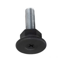 Vérins de réglage 1 1 pièce(s) vérin de réglage m10 x 30 mm rond polypropylène 30 mm 10 mm - prodif somec rhones alpes