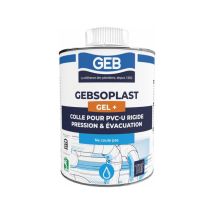 Colle pvc gebsoplast gel + / évacuation eau potable colle pression évacuation gebsoplast gel + gel de 1 à 5 minutes autre manuelle plastique rigide, p