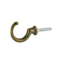 Crochet porte canne h 40 mm - aluminium 1 sachet(s) de 2 unité(s) crochet porte canne h 40 mm - aluminium - interges.com