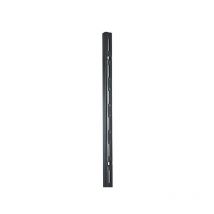 Crémaillère murale simple 1 pièce(s) cremaillere simple eta50 noir h2000 - interges.com