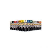 Aérosol de peinture industrielle hard-hat® supports neufs ou sains alkyde courante white spirit intérieur 4 m²/l 1 aérosol(s) de 500 millilitre(s) 0.5
