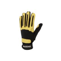 Gants cordiste hydrofuge 1 paire non agressions mécaniques 9 1 paire(s) chèvre, cuir, néoprène, polyester gants cordiste hydrofuge velcro t9 - singer