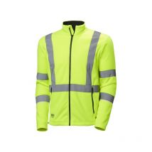 Veste polaire hv uc-me 200 - 300 g entre 1 et 3 polyester veste 5xl 1 pièce(s) veste polaire hv uc-me jaune/noir t5xl jaune, noir classe 1 - helly han