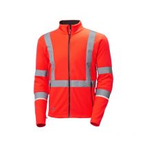 Veste polaire hv uc-me 200 - 300 g entre 1 et 3 polyester veste 5xl 1 pièce(s) veste polaire hv uc-me rouge/noir t5xl noir, rouge classe 1 - helly han