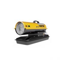 Chauffage air pulsé mobile au fuel combustion directe 18 kg 1 pièce(s) 20 kw fioul / gasoil air pulsé chauffage air pulsé portable b70 400 m³/h 20 kw