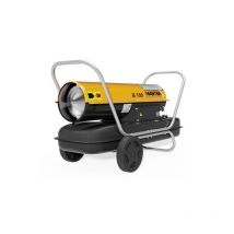 Chauffage air pulsé mobile au fuel combustion directe monophasé 230v 29 kw 25 kg 1 pièce(s) air pulsé chauffage air pulsé mobile b100 800 m³/h 29 kw 4